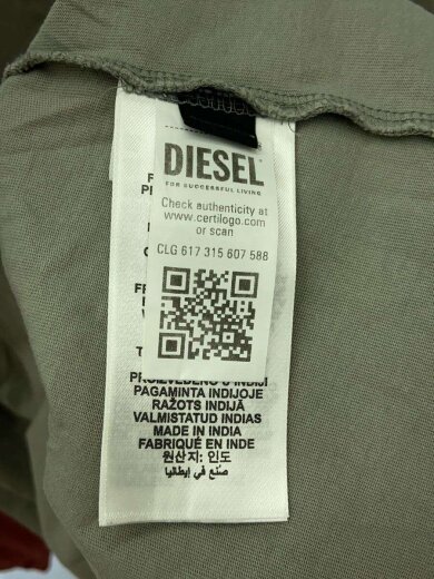 商品画像：長袖Tシャツ/--/コットン/KHK/無地 4