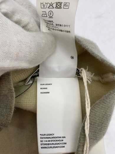 商品画像：ニットキャップ/FREE/ウール/BEG/無地/メンズ 5