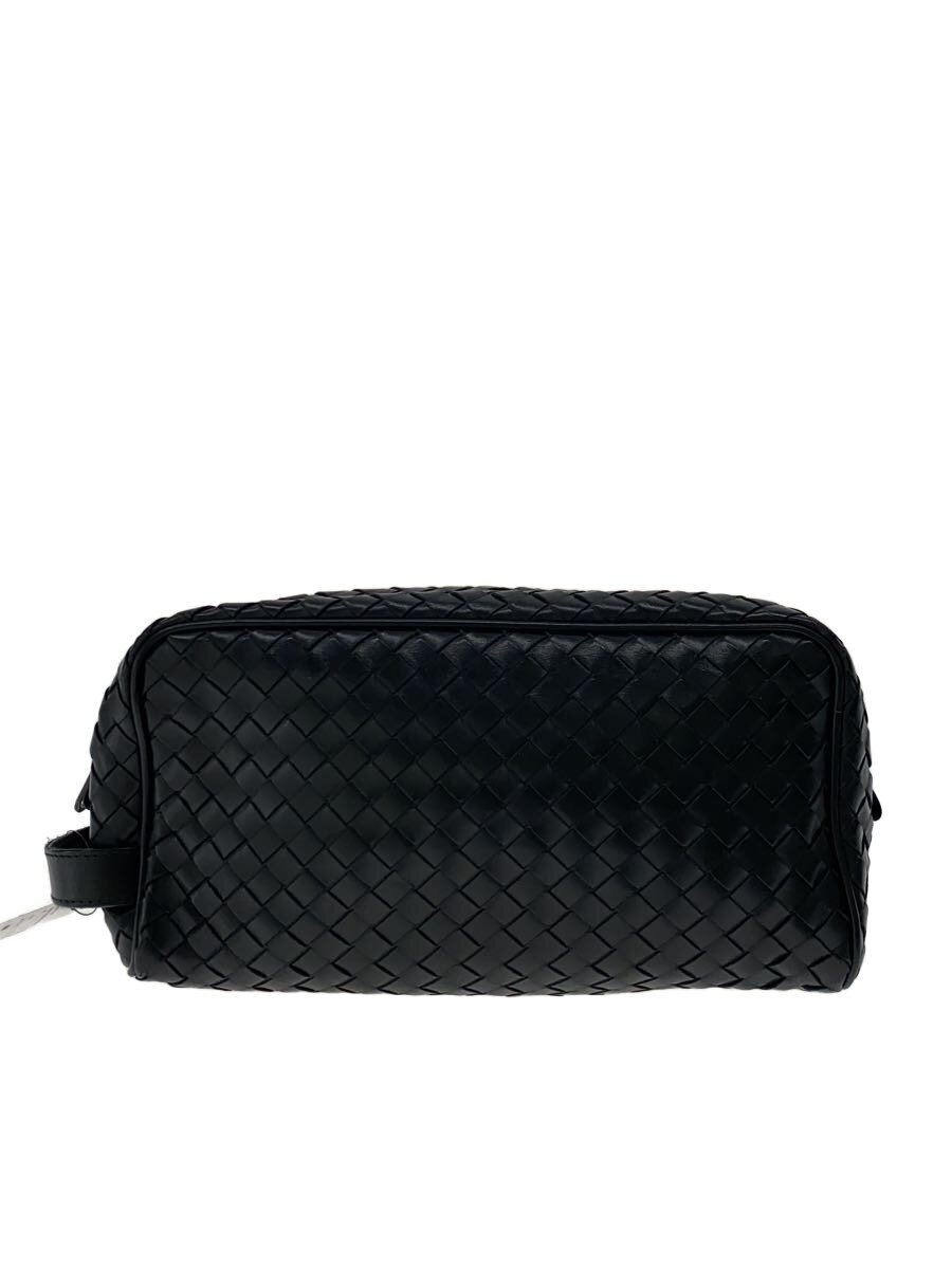 BOTTEGA VENETA / セカンドバッグ/レザー/BLK/244706 V4651 1000