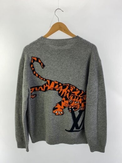 商品画像：ニット・セーター(厚手)/M/ウール/GRY/101726303 2