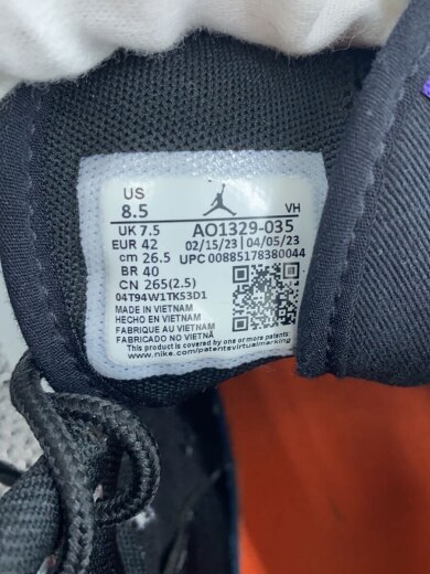 商品画像：AIR JORDAN FADE AWAY_エアージョーダン フェードアウェイ/26.5cm/BLK 5