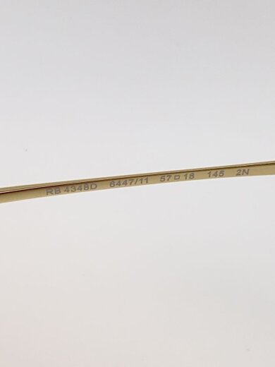 商品画像：テンプルゆるい/小傷/サングラス/プラスチック/SLV/GRY/メンズ/RB4348D 5