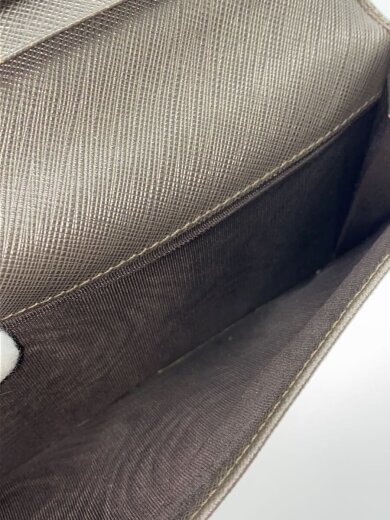 商品画像：長財布/レザー/GRY/無地/レディース 6