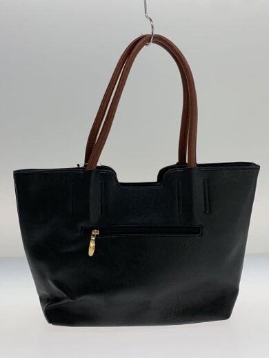 商品画像：トートバッグ/フェイクレザー/BLK 3