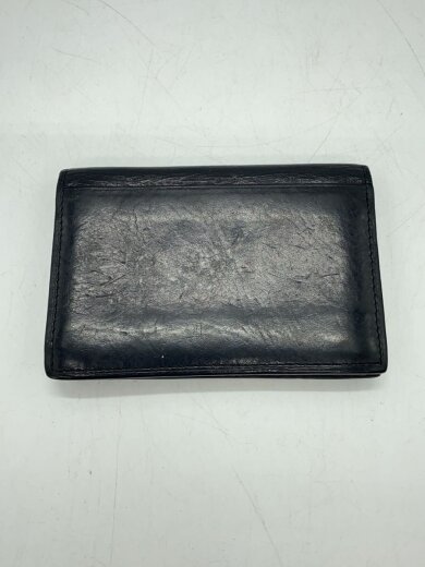 商品画像：カードケース/レザー/BLK/無地/メンズ 2