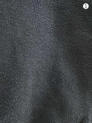 商品画像：スウェット/XL/コットン/BLK/プリント/銀タグ/USA製/90s/毛玉有 6