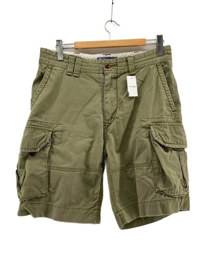 商品画像：色褪せ有り/カーゴショートパンツ/34/コットン/KHK 1