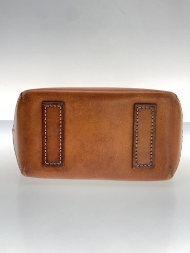 商品画像：角スレ/変色有/ハンドバッグ/レザー/BRW 4