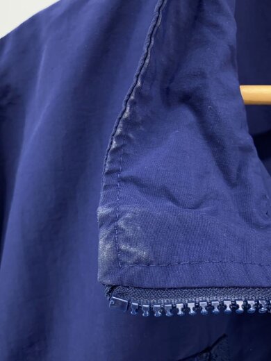 商品画像：USA製/襟周り汚れ有/STARBUS/ナイロンジャケット/XL/ナイロン/BLU 7