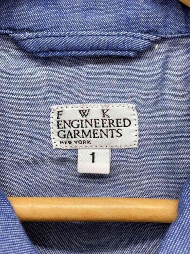 商品画像：ジャケット/1/コットン/BLU 3