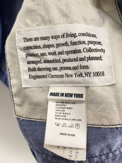 商品画像：ジャケット/1/コットン/BLU 4