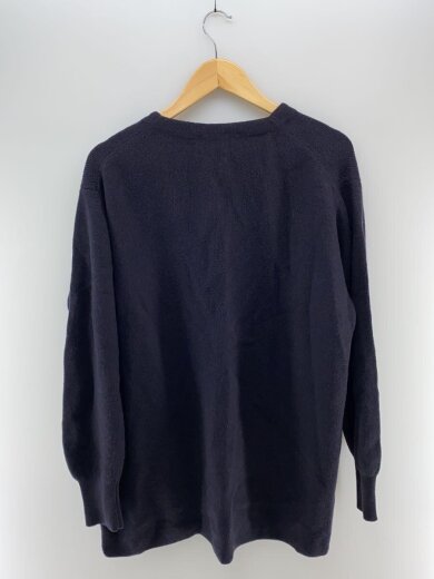 商品画像：カーディガン(厚手)/48/ウール/NVY/無地/KN03203/縮絨 2