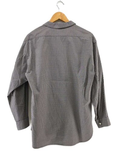 商品画像：長袖シャツ/2/コットン/WHT/チェック/UNSH30-1/Their Shirt 2