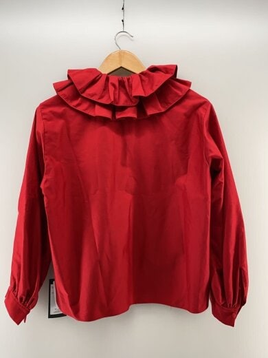 商品画像：長袖ブラウス/36/コットン/RED/14-01-41-01101-HN 2