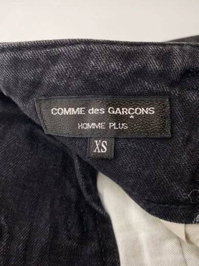 商品画像：デニムパンツ/2タック/12SS/XS/コットン/BLK/無地/PI-P070 4