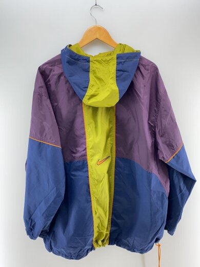 商品画像：90s-00s/ナイロンジャケット/アノラック/プルオーバー/XL/ナイロン/マルチカラー 2
