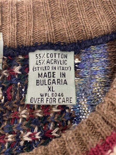 商品画像：ニット・セーター(厚手)/XL/コットン/マルチカラー// 4