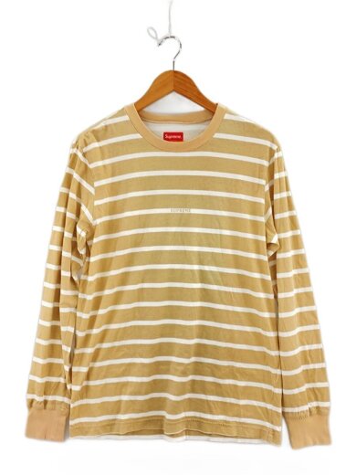 商品画像：長袖Tシャツ/S/コットン/BEG/ボーダー/16SS/Printed Stripe L/S Top// 1