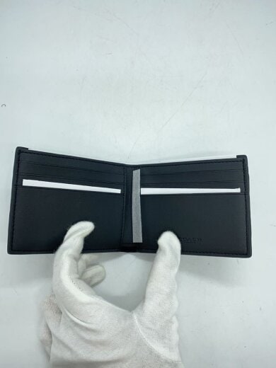 商品画像：ヴァーシティシグネチャースリムビルフォールドウォレット/2つ折り財布/BLK/メンズ/3004// 4