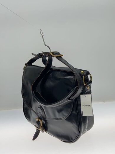 商品画像：HORSE HIDE MAIL BAG (MEDIUM)/ショルダーバッグ/馬革/BLK/IPHSB-11// 2