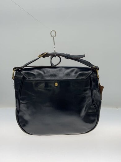商品画像：HORSE HIDE MAIL BAG (MEDIUM)/ショルダーバッグ/馬革/BLK/IPHSB-11// 3