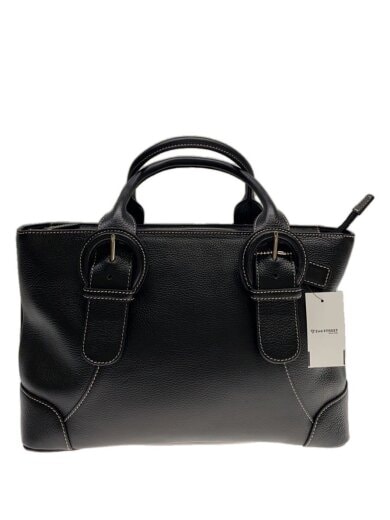商品画像：ハンドバッグ/レザー/BLK/無地/DELLGA/デルガ/MADE IN ITALY// 1