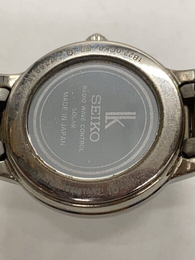 商品画像：ソーラー腕時計/アナログ/ステンレス/WHT/1B22-0CK0 3