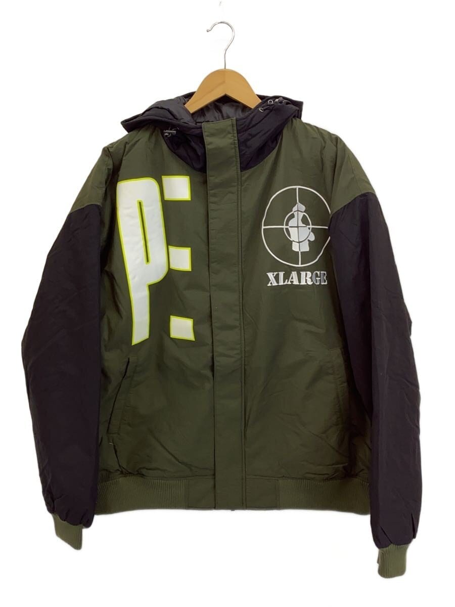 X-LARGE / PUBLIC ENEMY/ナイロンジャケット/XL/ナイロン/KHK