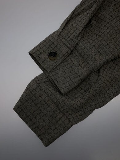 商品画像：DIRECTION/長袖シャツ/L/レーヨン/GRY/USA製/DF6027 6