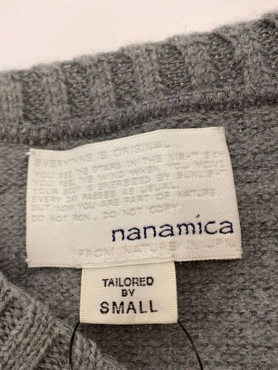 商品画像：ニット・セーター(厚手)/S/--/GRY/チェック// 3