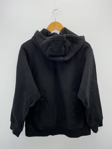 商品画像：HOODED AMERICAN SCRIPT SWEAT/M/コットン/BLK 2