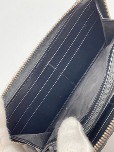 商品画像：エンボス ジップアラウンドウォレット/BLK/メンズ 6