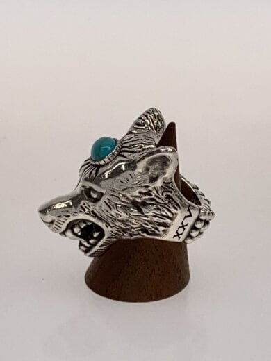 商品画像：リング/SV925/9号/SLV/メンズ 2