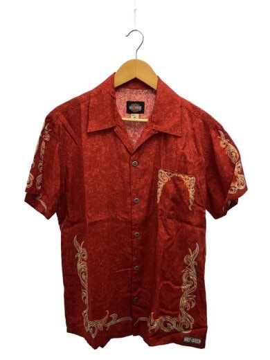 商品画像：半袖シャツ/M/レーヨン/RED/8101027 1