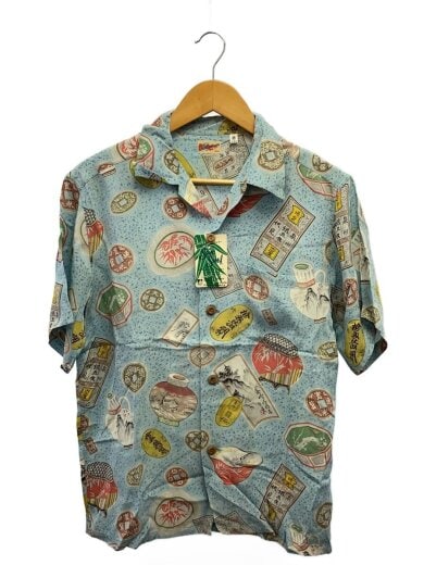 商品画像：アロハシャツ/M/レーヨン/BLU/SS32716 1