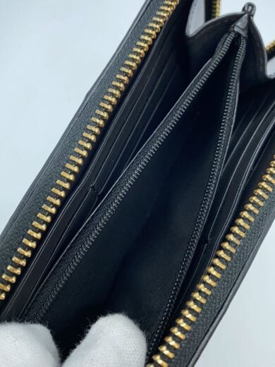 商品画像：長財布_シグネチャー/PVC/BLK/レディース 5