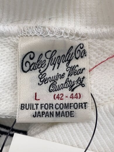 商品画像：スウェット/L/コットン/WHT/FS Logo Crew Neck SW 3