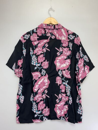 商品画像：アロハシャツ/L/レーヨン/BLK/SS39425 2