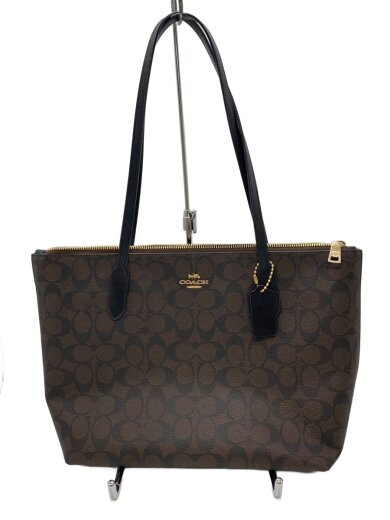 商品画像：ハンドバッグ/レザー/BRW/総柄/E2479-4455 1