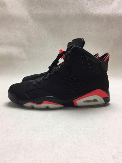 画像：NIKE2018/AIR JORDAN 6 RETRO INFRARED/AJ6/インフラレッド/ブラック/26cm2