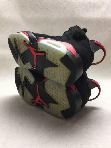 画像：NIKE2018/AIR JORDAN 6 RETRO INFRARED/AJ6/インフラレッド/ブラック/26cm3