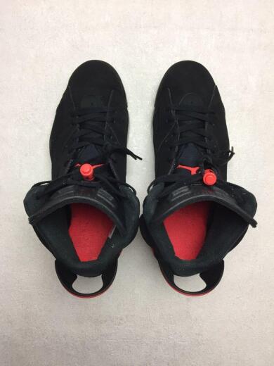 画像：NIKE2018/AIR JORDAN 6 RETRO INFRARED/AJ6/インフラレッド/ブラック/26cm4