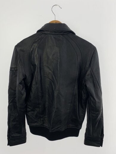 商品画像：レザージャケット・ブルゾン/M/羊革/BLK/OT-103M 2