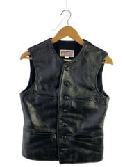 ベスト/36/馬革/BLK
