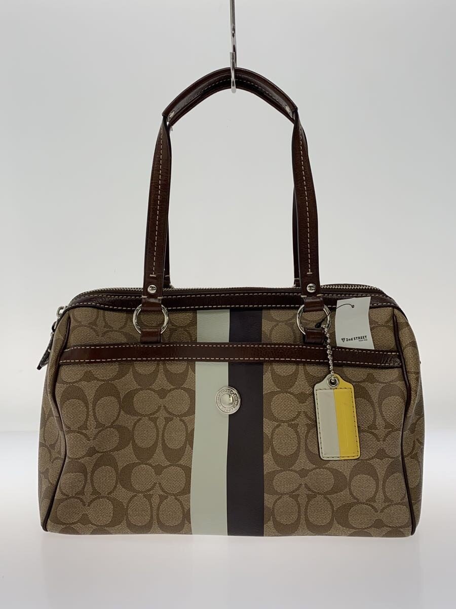 COACH / ボストンバッグ/レザー/BRW/F14478