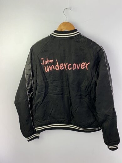 商品画像：16ss/キルティングスカル刺繍/スカジャン/3/レーヨン/BLK/JUQ4203 2