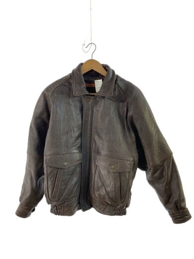 商品画像：レザージャケット・ブルゾン/M/羊革/BRW/無地/G-1 1