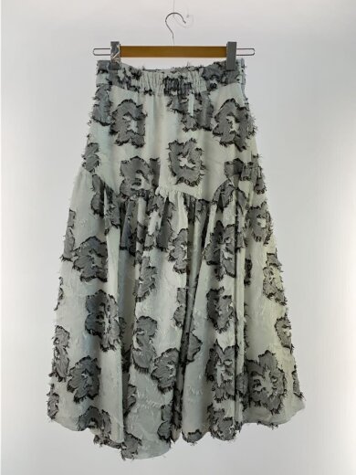 商品画像：ロングスカート/1/ポリエステル/WHT/SWFS252148 2