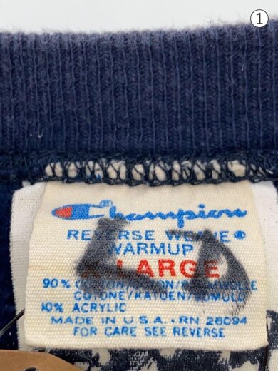 商品画像：REVERSE WEAVE/スウェット/XL/コットン/NVY 3