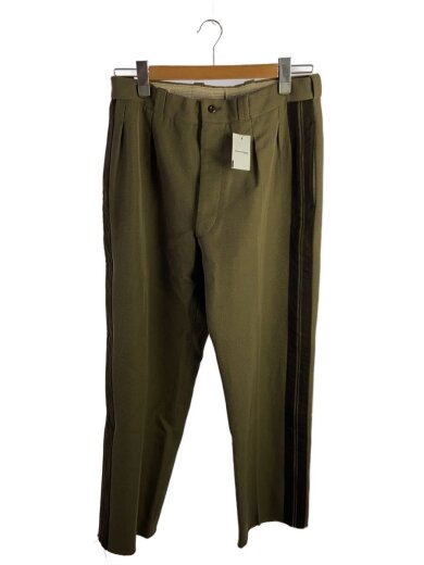 商品画像：60s/フランス軍/ラインスラックストラウザーセレモニーボトム/88/コットン/KHK 1